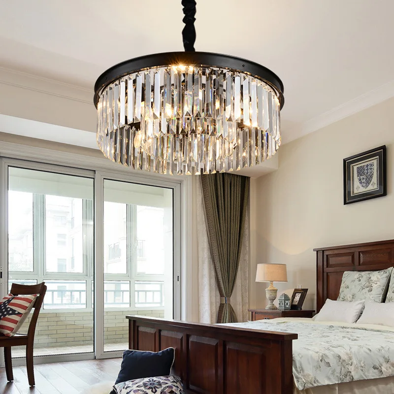 Large crystal chandelier Luxury Lustres crystal light Fashion chandelier lighting fixture chandeliers Lighting For foyer home (3)