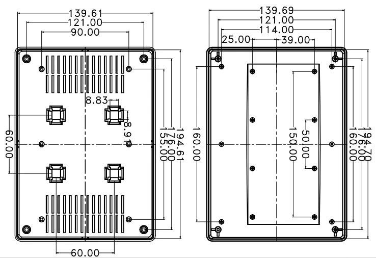 plastic box enclosure electronics junction housing abs plastic instrument enclosure project enclosure housing case szomk diy enclosure (7).jpg