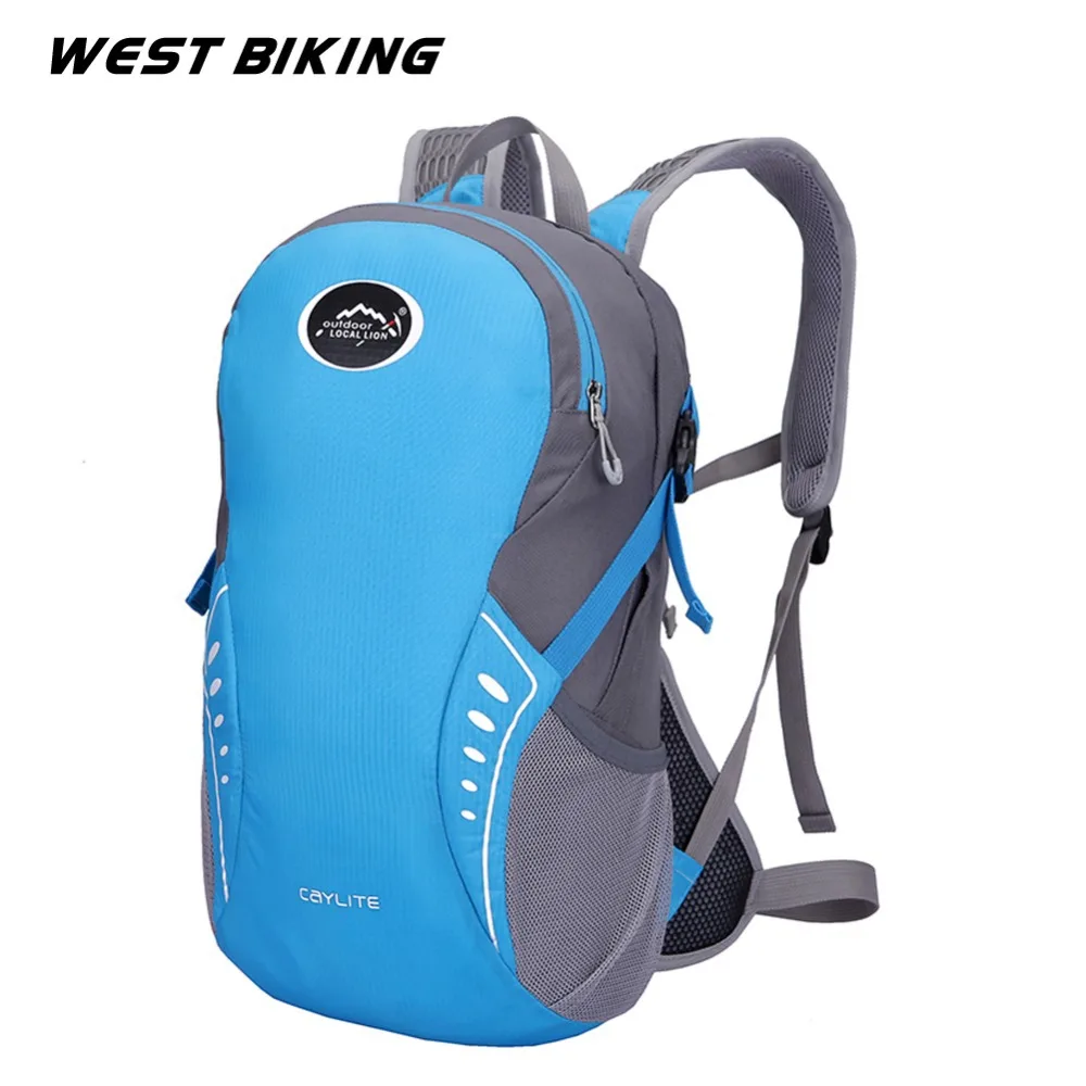 Cheap LOCAL LION Moutain Backpack Bike Packsack Road Cycling Bag Travel Running Sport Cycling Backpack+2L Water Bag 2