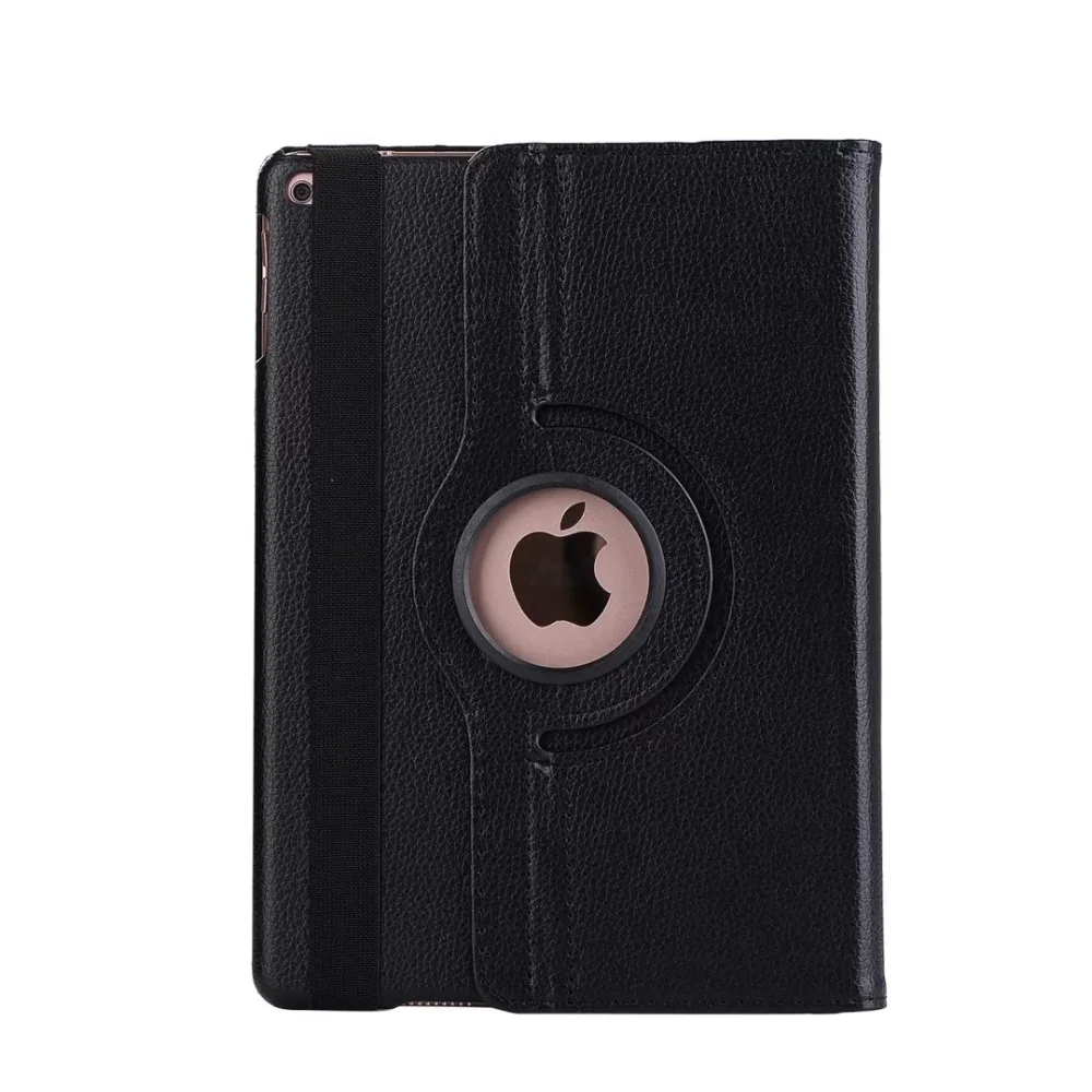 

Cover For Apple iPad 2018 9.7 A1893 A1954 PU Leather Flip Smart Stand 360 Rotating For New ipad 9.7 2017 A1822 A1823 Case+PEN