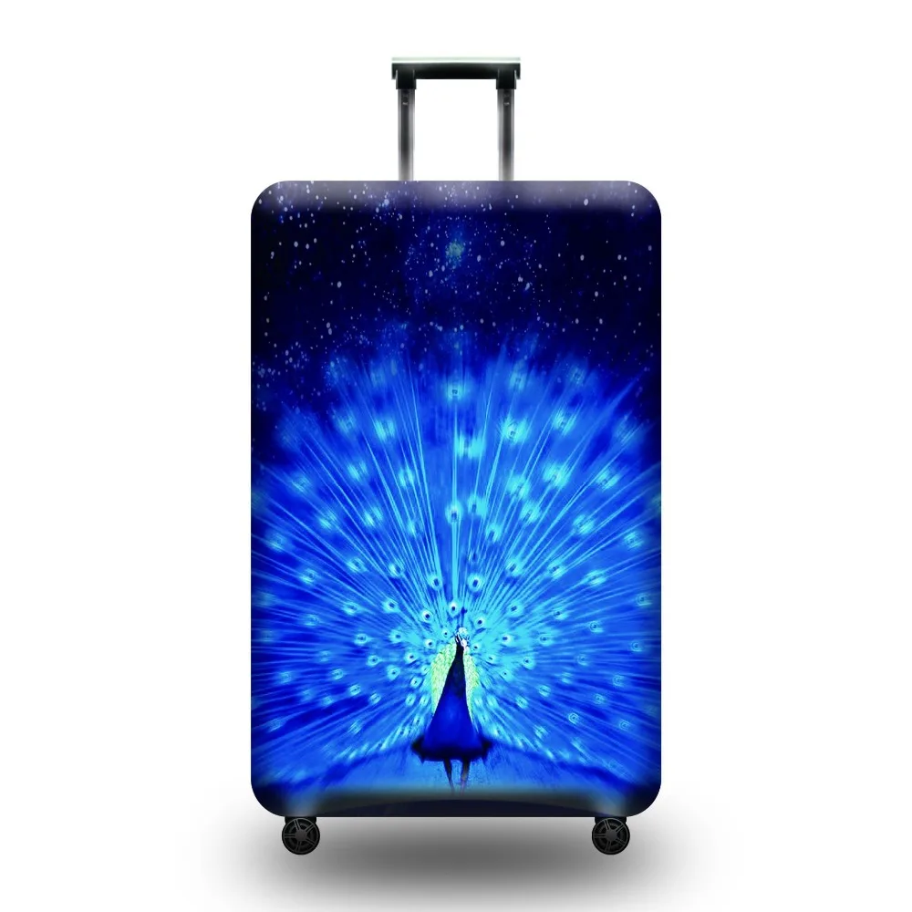 JULY'S SONG Elastic Thickest Luggage Cover for Trunk Case Apply To 18''-32'' Case,Suitcase Protective Cover Travel Accessories