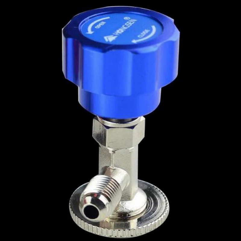 

Refrigerant Bottle Opener Can Tap Dispensing Valve 1/4'' SAE For Car Air Conditioning A/C System M12 R12 R22 R600a High Quality