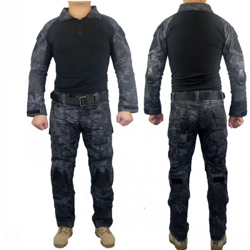  Kryptek Typhon Camouflage G2 Army Military Uniform Tactical BDU Camo Men Airsoft Sniper Hunting Clo