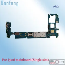 Raofeng разобранный разблокированный для samsung galaxy j5 j510f материнская плата вся функция материнская плата с полным ЧИПАМИ материнская плата