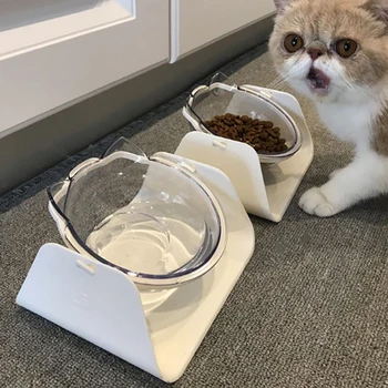 

Adjustable Pet Feeder Bowl Dog Cat Adjustable feed Bowl Waterer Feeding Food Pet Dog Dish Feeders Tableware