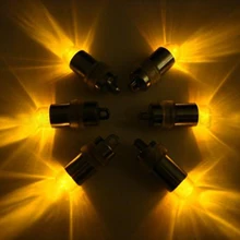 Партия из 50 шт. супер яркий 8 цветов воздушный шар светодиодный свет, погружной светодиодный свет для свадьбы Вечерние украшения