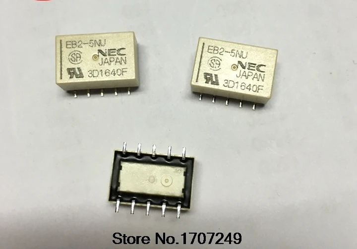 

Free Shipping 100% new original relay 10pcs/lot EB2-5NU 1A SOP10 DC5V Can replace TQ2SA-5V