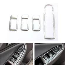 Автомобильные ABS дверные оконные переключатели рамка Крышка отделка Подходит для Chevrolet Malibu XL