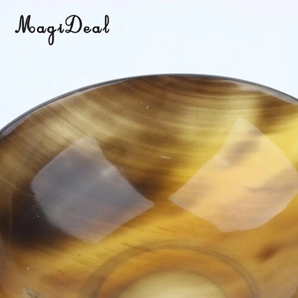 Chinese Natural Composite Palm Lathering Handcrafted Shave Bowl Random Color Suitable for Lathering Creams and Soaps
