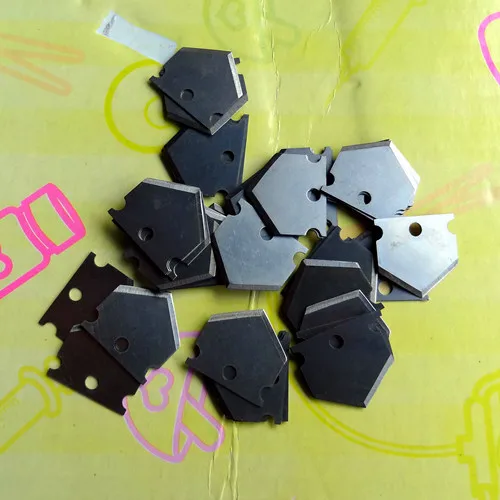 

10pcs Blade 19 x 19mm for Nylon PVC PU Plastic Tube & Hose Cutter Cut Up To 12mm 16mm Tool Plier