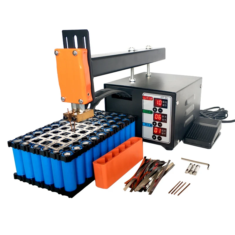 Billig Batterie Spot Schweißer 3KW High Power 18650 Spot Schweißen Maschine Lithium Batterien Pack Nickel Streifen Schweißen Präzision Puls Schweißer