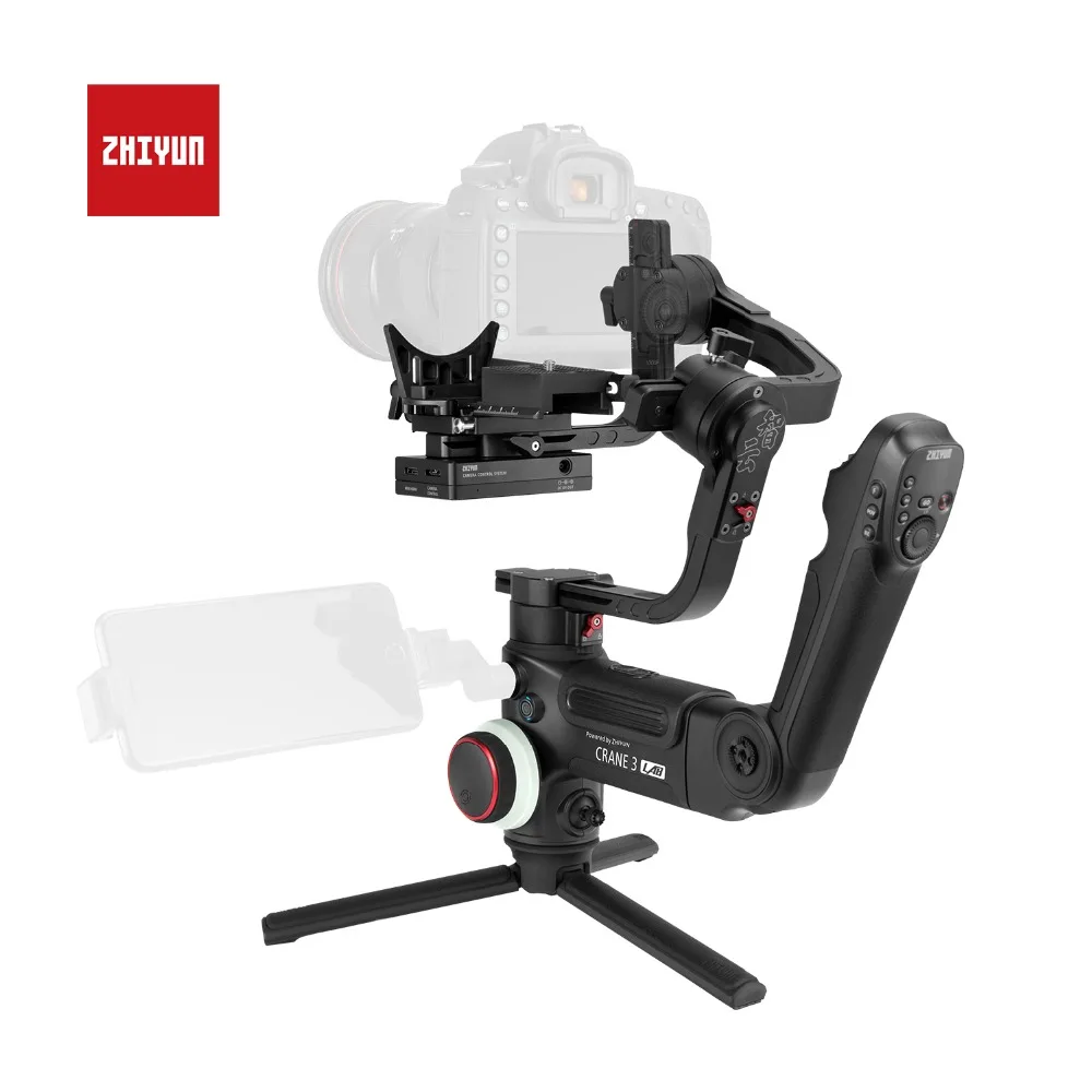 ZHIYUN официальный кран 3 LAB осевой Ручной Стабилизатор беспроводной 1080P FHD камера