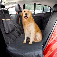 Pet Чехол для на автомобильное сиденье для перевозки собак с сеткой визуальное окно устойчивый к царапинам водонепроницаемый 600D ткань Оксфорд покрытие собака путешествия гамак Cachorro