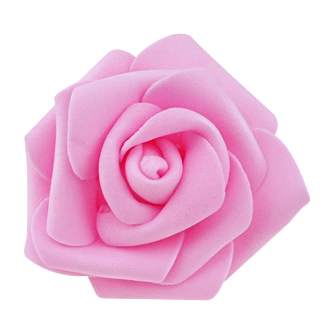 High Quality 100pcs / bag 6cm Foam Rose Heads Artificial Flower Heads ...