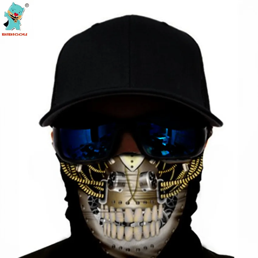 High Quality Party Skull Design Masks 10PCS 3D Halloween Skull Masks