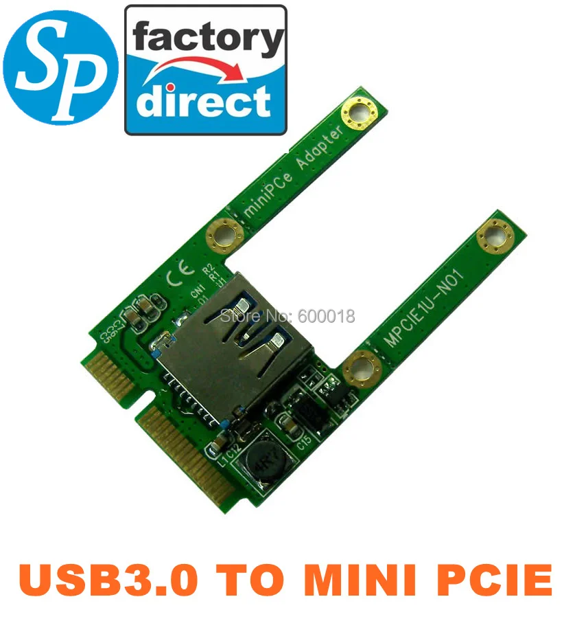 Новый мини-адаптер pcie к USB 3 0 Mini pci e PCIE Express Card бесплатная доставка китайская почта