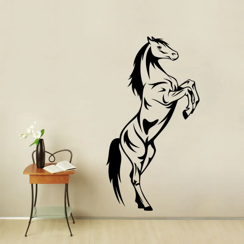 Horse Wall Sticker Home Decor Living Room Animals Stickers Window