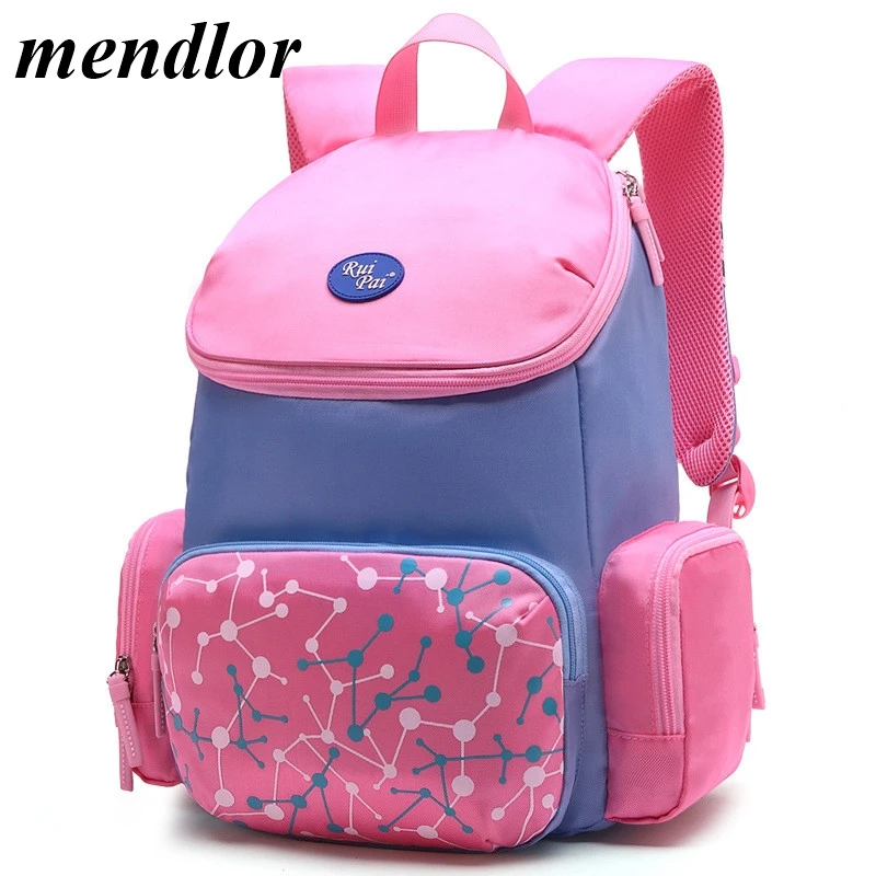 Sweet Girls School Bags Cartoon Pattern Kid Backpack Lightweight Children School Backpack Girl Bag