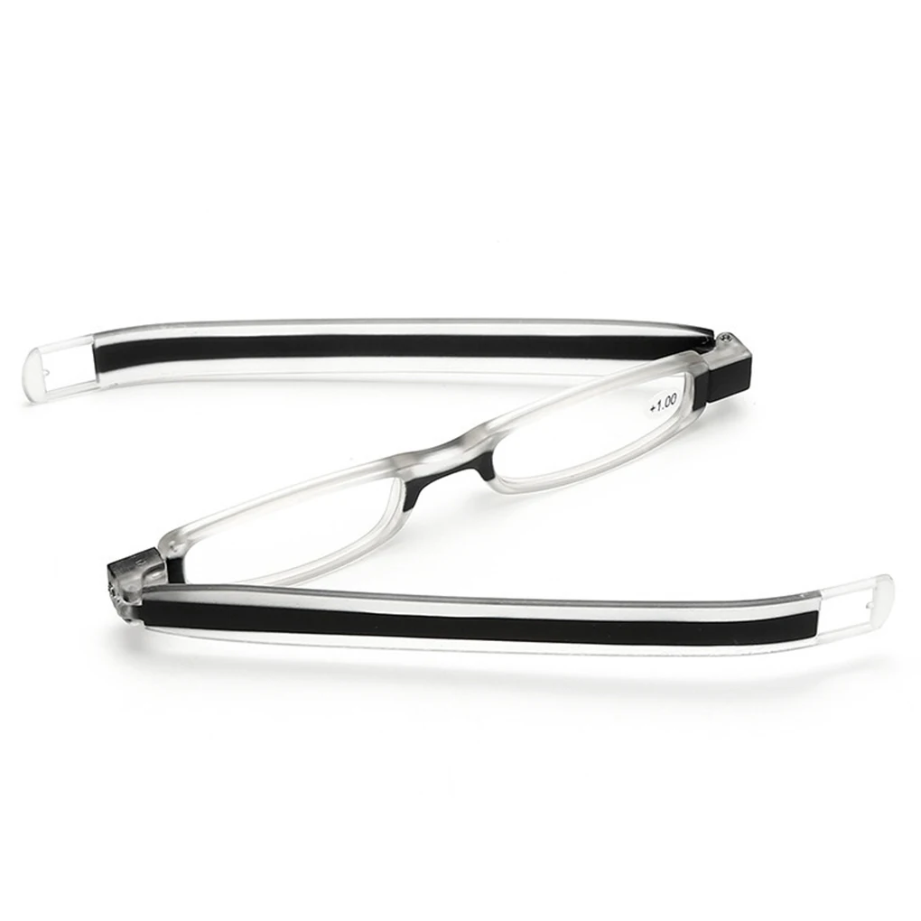 1pcs Men Women Folding Reading Glasses Unisex 360 Degree Rotation Presbyopic Foldable Eyeglass