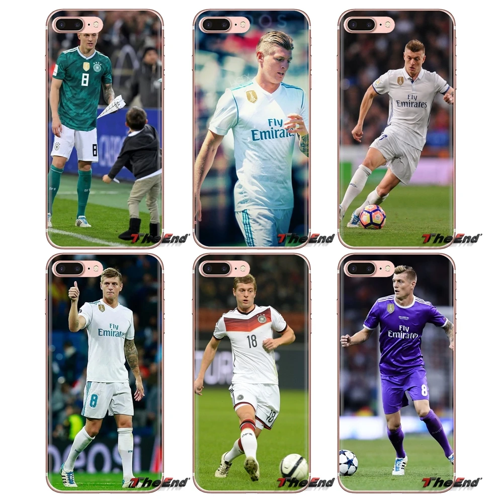 Мягкие прозрачные чехлы для Samsung Galaxy A3 A5 A7 A9 A8 Star A6 Plus 2018 2015 2016 2017 Toni Kroos |
