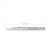 Volume Lash Tweezer Easy Fanning Lashes Tweezers for Extension Builing Tools with PU Brown Leather Packing 2