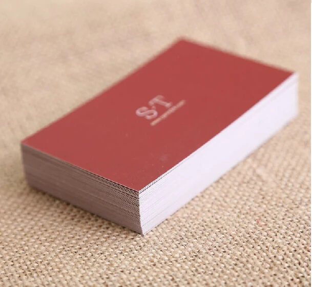 300 gsm multicolour business card double faced business card quality paper printing