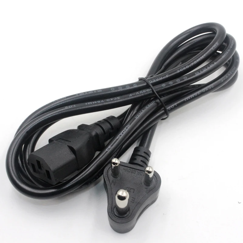

1.5 M Small South African Pintail Power Line 3x075mm2 Power Line Three Plug-in Indian Pintail Power Line