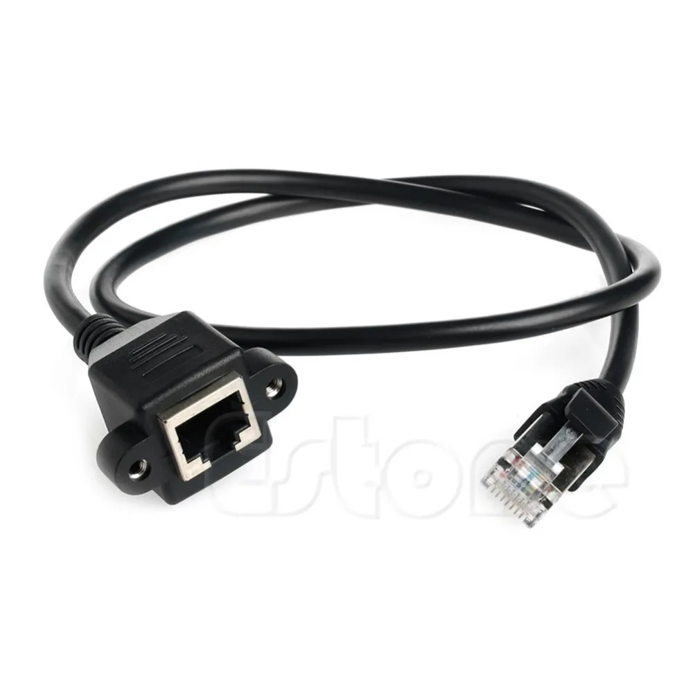 30cm Network LAN RJ45 Male to Female Extension Cord
