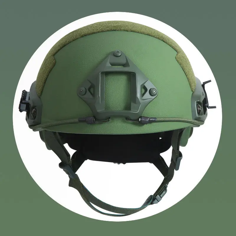 

US Army Ballistic Helmet NIJ IIIA Standard FAST Kevlar Bulletproof Helmet for Military with Test Report 5 Years Warranty