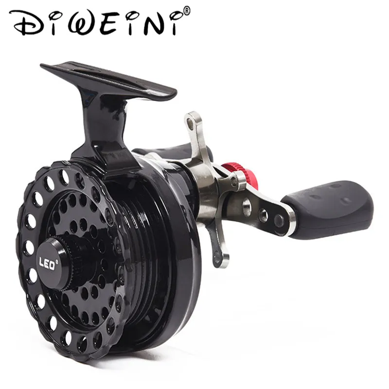 

New Arrive Ice Fishing Reels BLD50 BLD60 Right Hand Fly Fishing Reel Aluminum Alloy Smooth Rock Fish Line Wheel Pesca