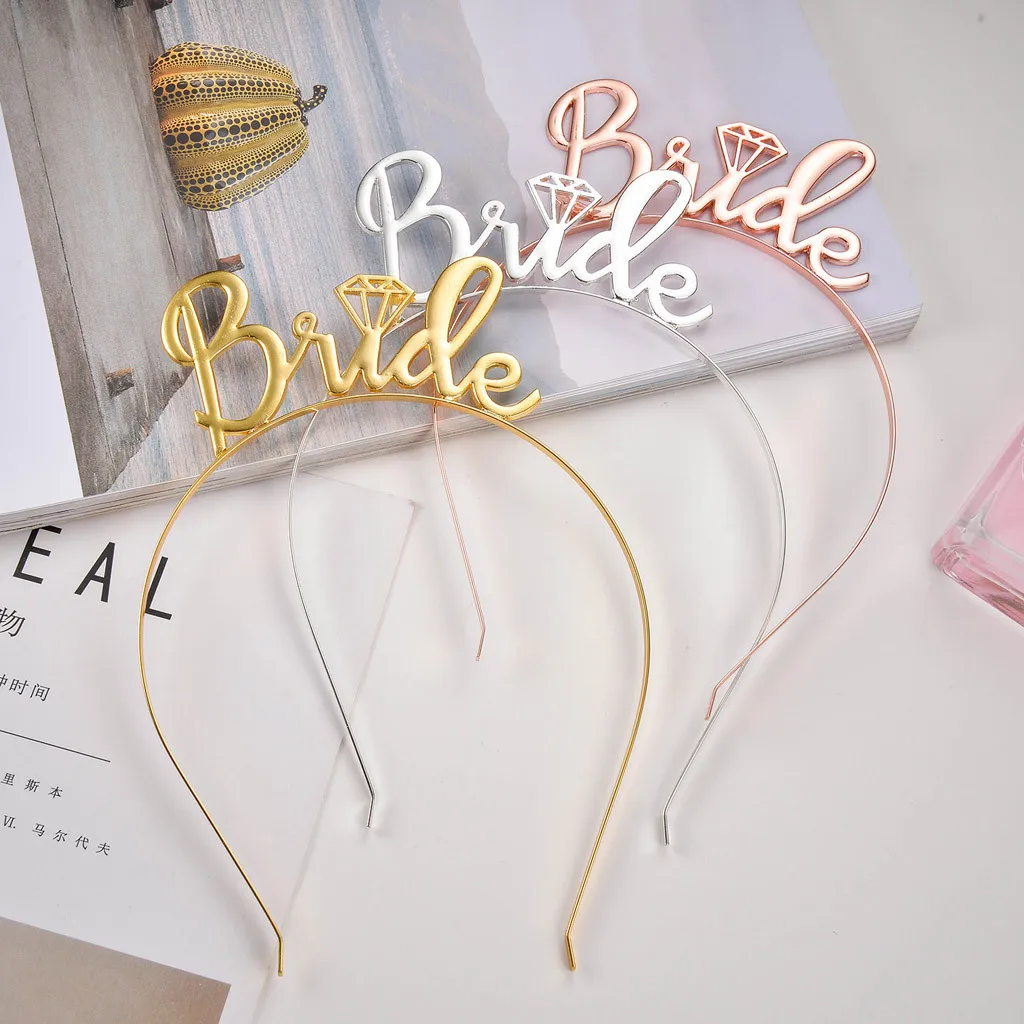 

Biamond hair accessories Simple bridal headband crown Diamond Crown Hair Headband Wedding Accessories Z328