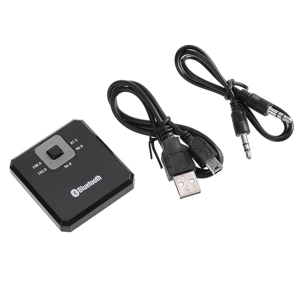 Wireless Bluetooth Stereo Audio Music Receiver With Fm Transmitter