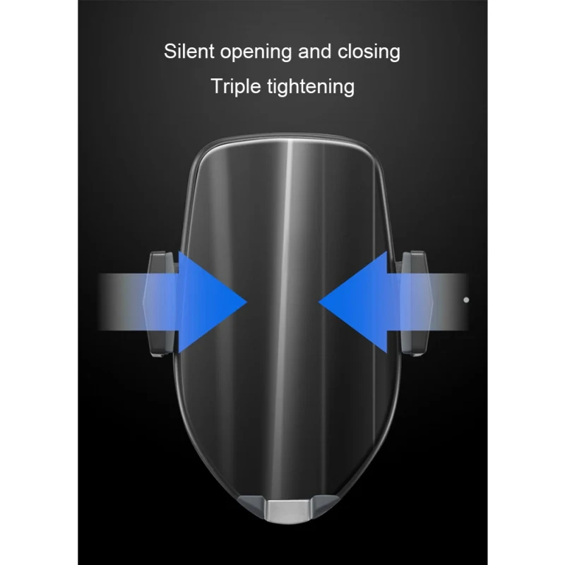 Автомобильное беспроводное зарядное устройство держатель мобильного телефона кронштейн автоматический датчик Быстрая зарядка вентиляционное отверстие держатель телефона