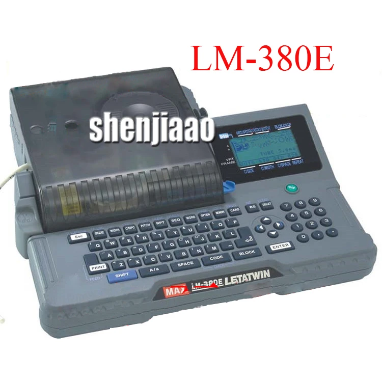 MAX Line Number Machine Code Machine Line Machine Printer Heat Transfer Mode (300 dpi) LM-380E