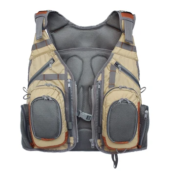 

Fishing Vest Backpack Adjustable Size Fly Fishing Vest Pack for Fishing Tackle Gears and Accessories