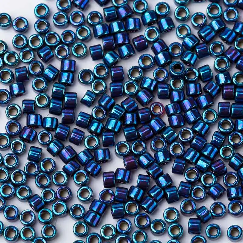DB1005 (3)Taidian Japan Miyuki Delica Seedbeads For DIY Jeweing Finding Earring Making Metallic Earth Batik Luster 510gramslot 1.6x1.3mm