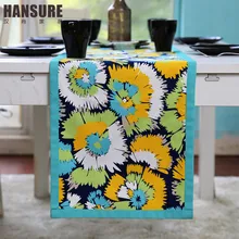 

HANSURE New Chinese tablecloths cotton anti-scalding table mat coffee table table flag TV cabinet draperies Table Runner-307638