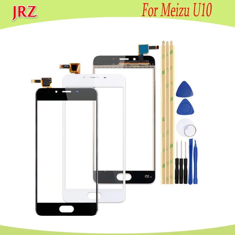 

JRZ 5.0 inch Phone Touch Screen Front Glass Lens For Meizu U10 Touch Panel Sensor Digitizer Replacement Touchscreen Touchpad