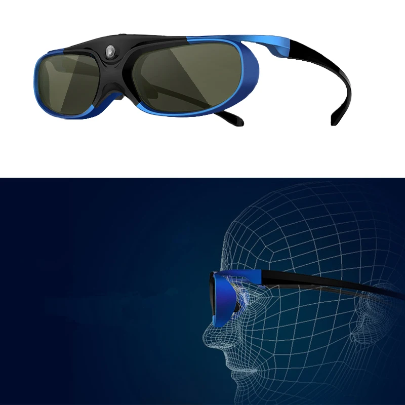 4 шт./лот с активным оптическим затвором Перезаряжаемые 3D очки для Xgimi Z3/Z4/H1/H2
