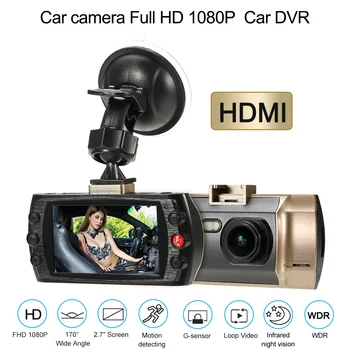 

Universal Car DVR Camera 2.7" 1080P FHD Recorder Video Registrar Night Vision Dash Cam G-Sensor Night Vision Motion Detection