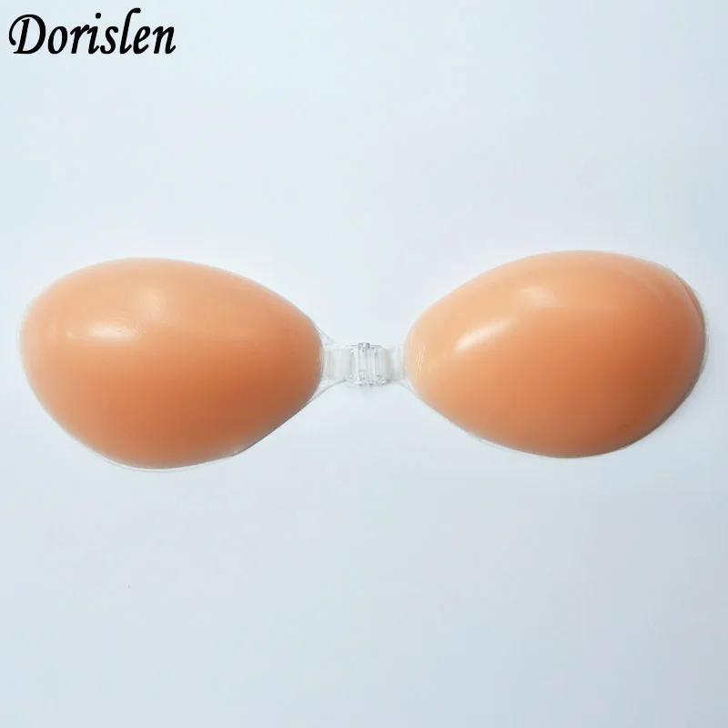 Женский силиконовый бюстгальтер пуш ап с открытой спиной|stick on|silicone brasilicone stick on bra