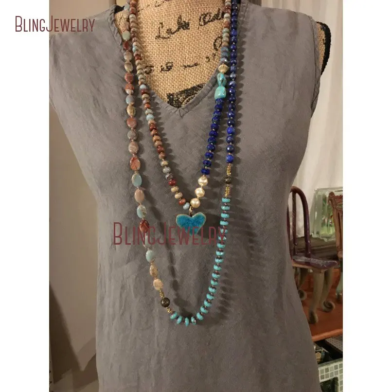 20181212-NM20375-bohemian long layering aqua terra jasper lapis and czech beads hand knotted necklace_1