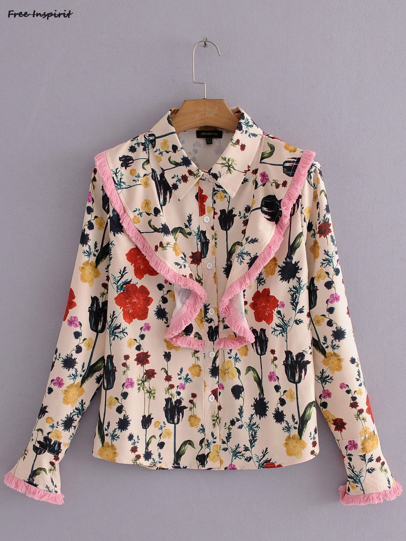 Free Inspirit 2018 New Fashion Spring & Autumn Women