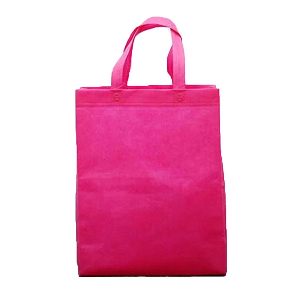 Женская Мужская многоразовая сумка для покупок, Большая складная сумка для покупок, удобная сумка для хранения, сумка для покупок - Цвет: rose