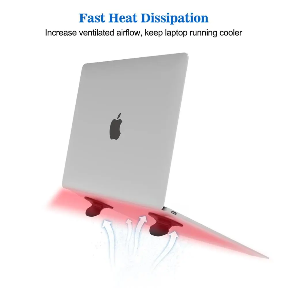 LINGYOU Складная полка для ноутбука охлаждающая невидимая наклонная повышающая
