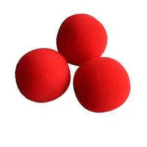 

Novelty 10 Pcs 3.5cm New Fashion Close-Up Magic Sponge Ball Brand Street Classical Comedy Trick Soft Red Sponge Ball