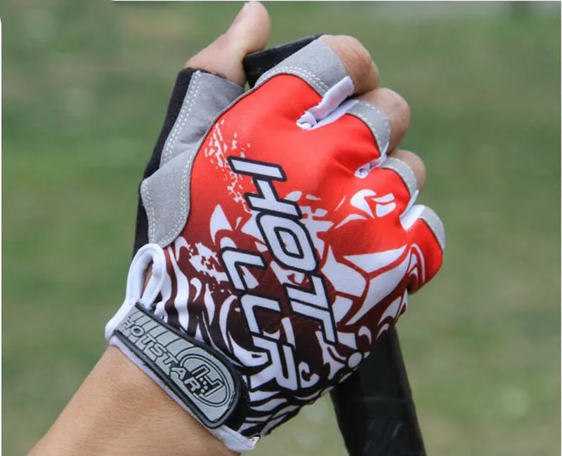 Новые противоскользящие велосипедные перчатки, Короткие стильные велосипедные перчатки с полупальцами, дышащие спортивные мужские и женские велосипедные перчатки