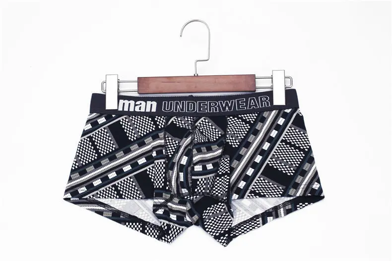 Muls Brand 3PCS Set 5Styles Carding Cotton Boxers Short Men Fast Dry Mens Underwear Male Bodysuit Under Pant Fitted Size M-3XL15