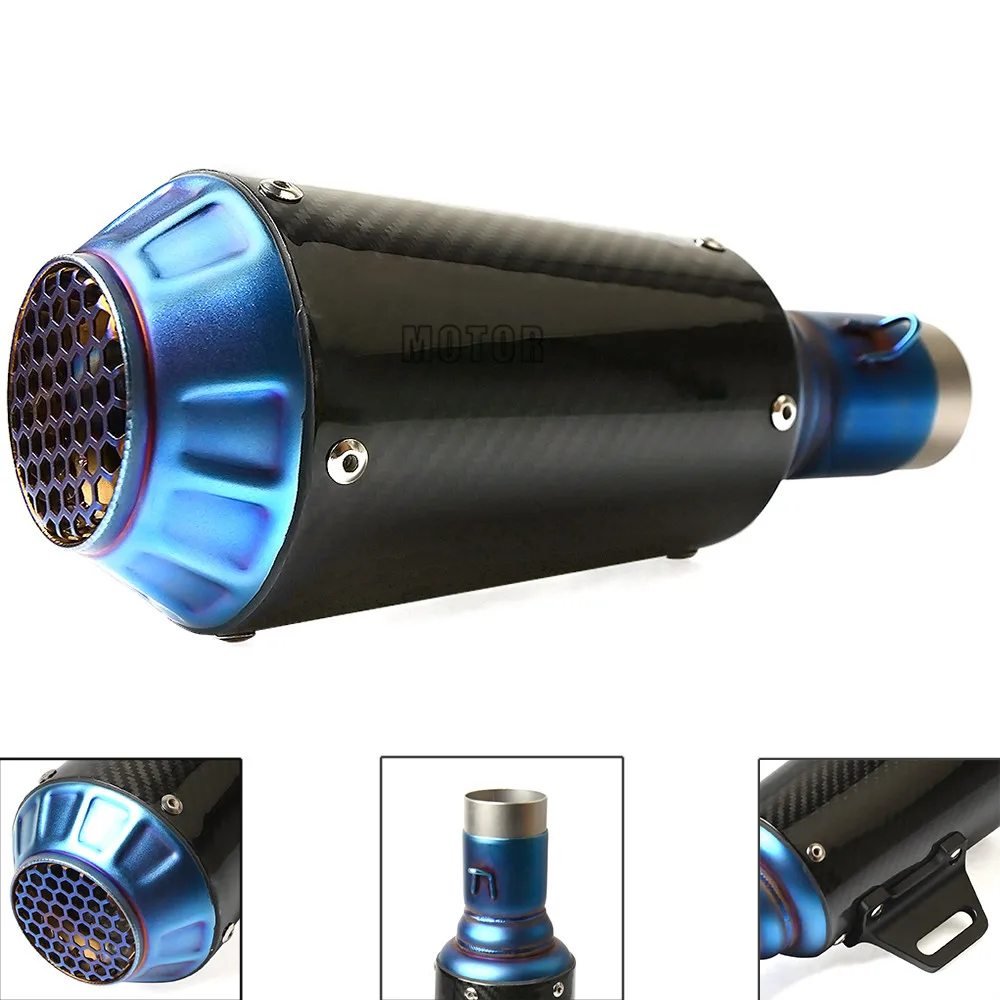 

Universal Exhaust Pipe 51MM Motorcycle Muffler Exhaust Pipe Motorcycle Escape For Honda hornet 600 GOLDWING GL1500 GROM MSX125