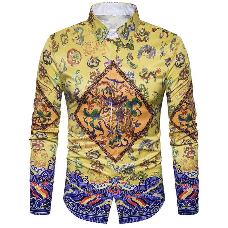 Hip hop 3d shirts mens fashion shirt casual camiseta masculina fitness chemise homme  clothing Asian size Chinese style